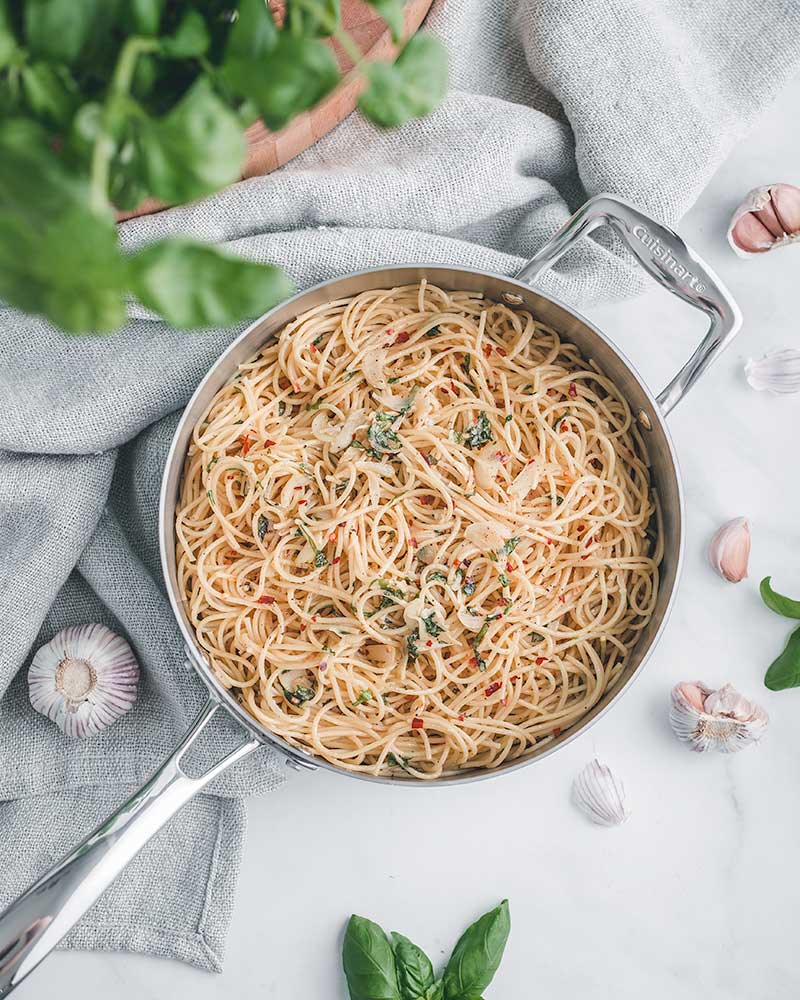 Garlic Chilli Oil Pasta